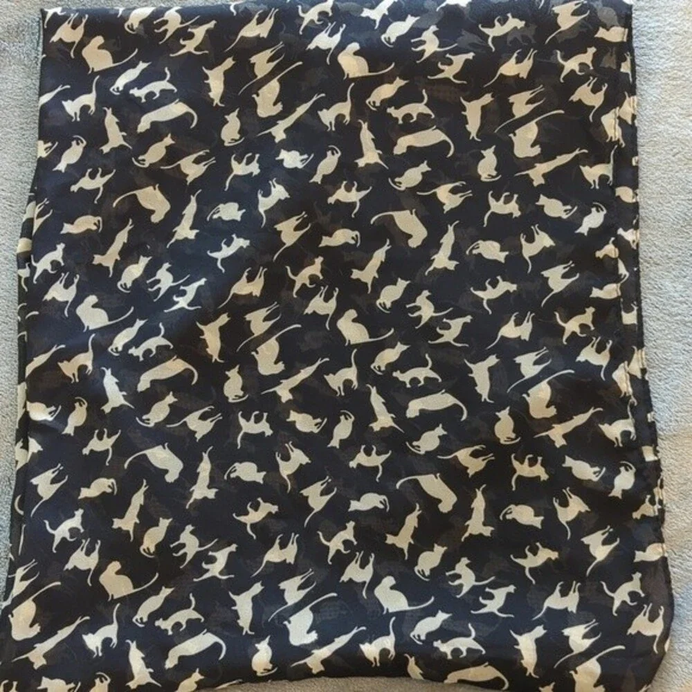 Cool cat scarf